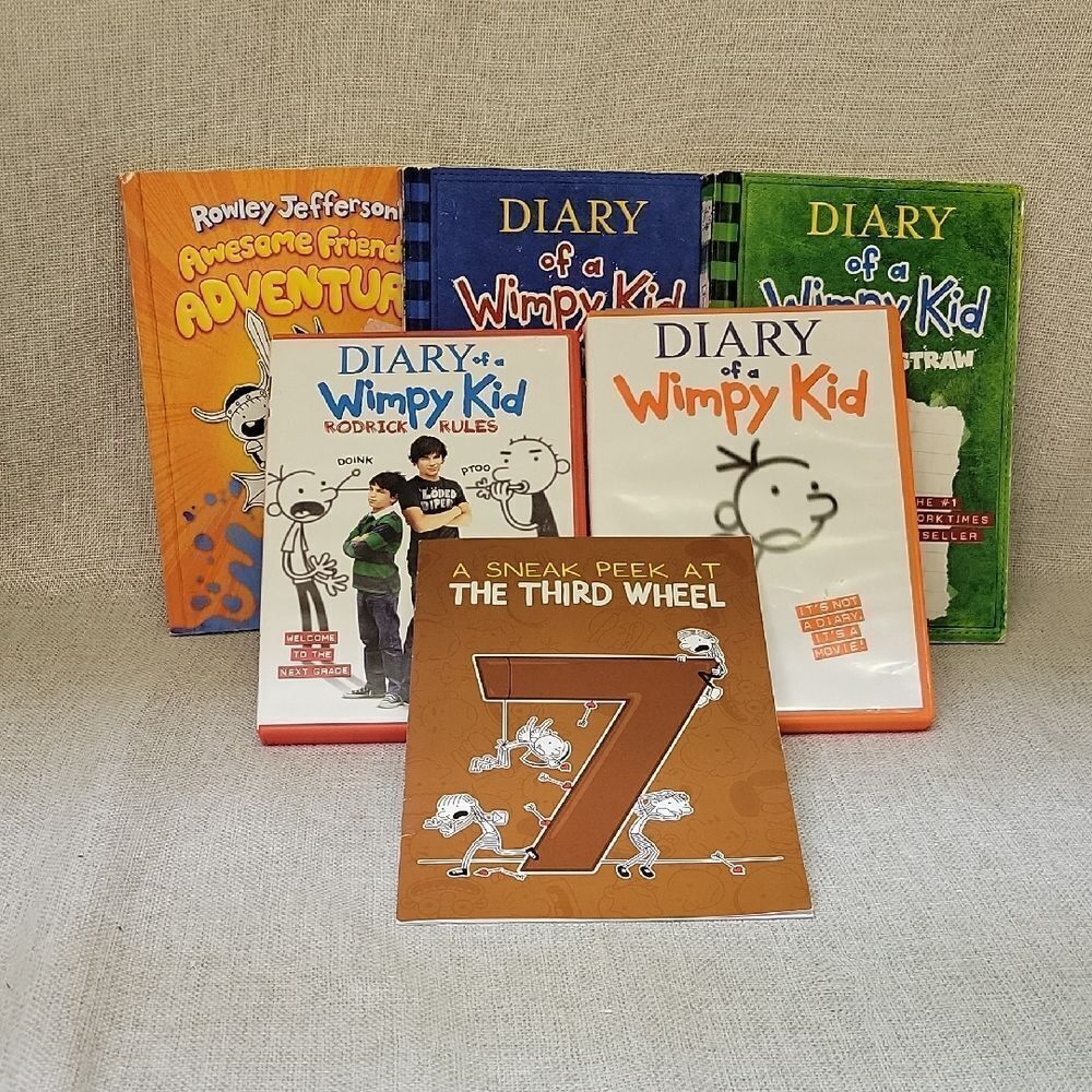 Diary Of A Wimpy Kid Books And Dvd's